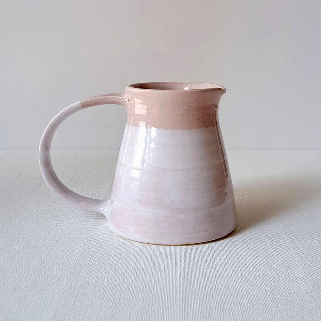 Speckled Pitcher in Taupe