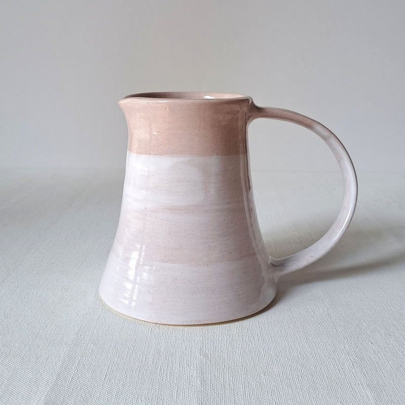 Speckled Pitcher in Taupe