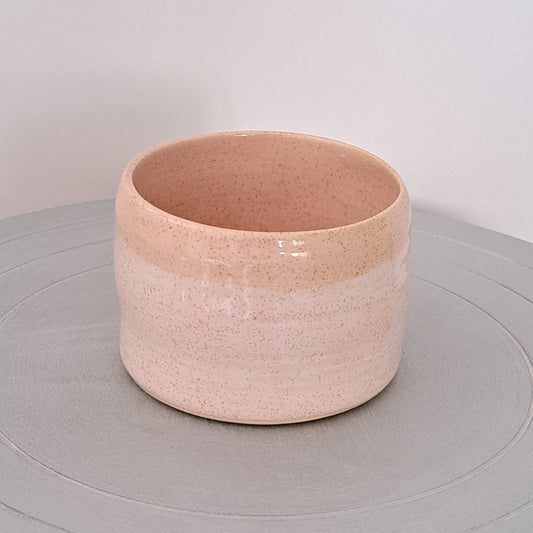 Wide Speckled Cup in Pink